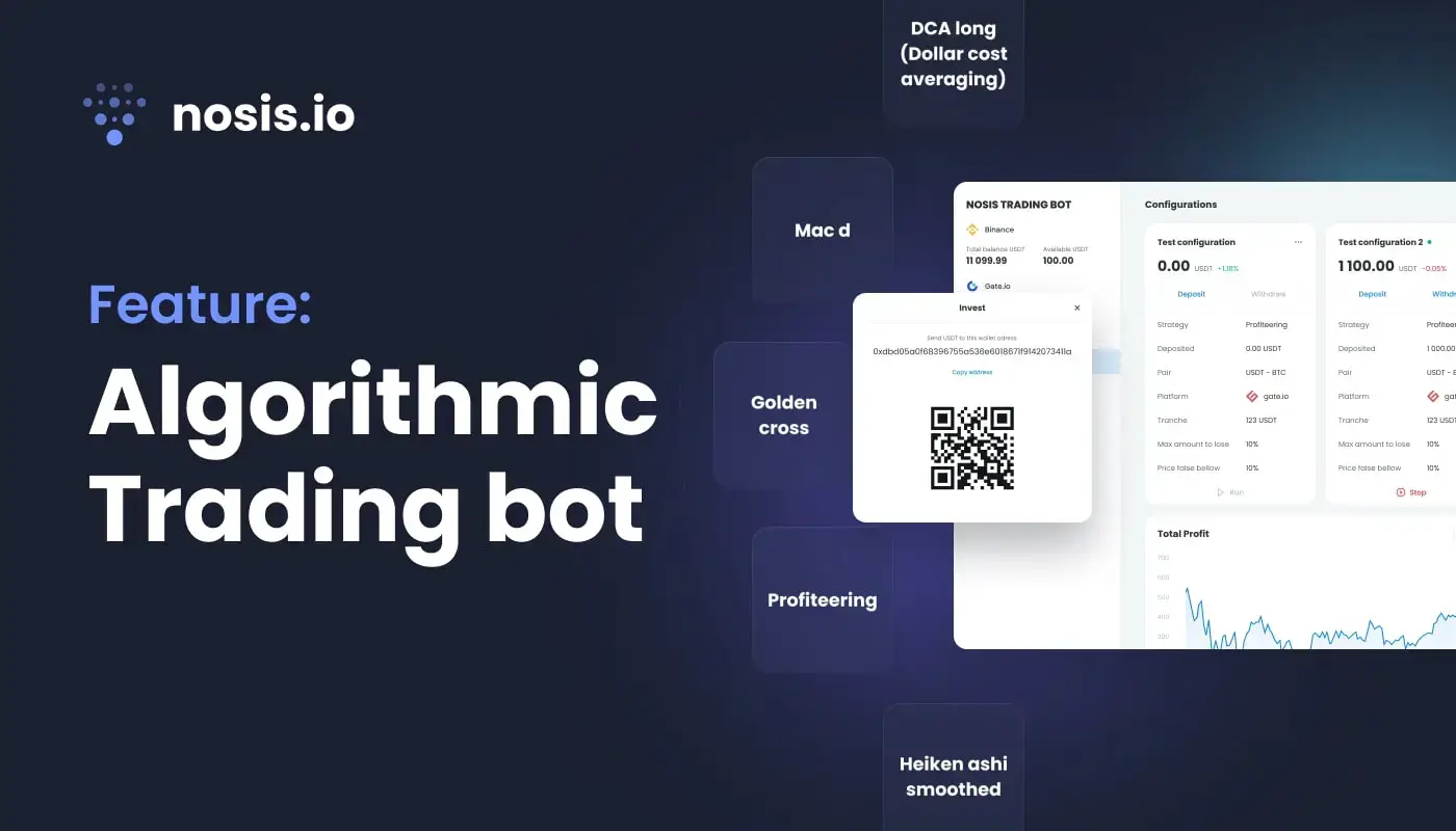 Fully Customisable Algorithmic Trading Bot Nosis Feature